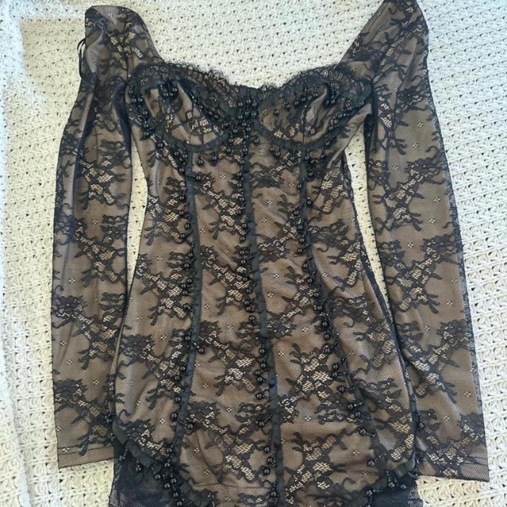 Elegant Black Lace dress